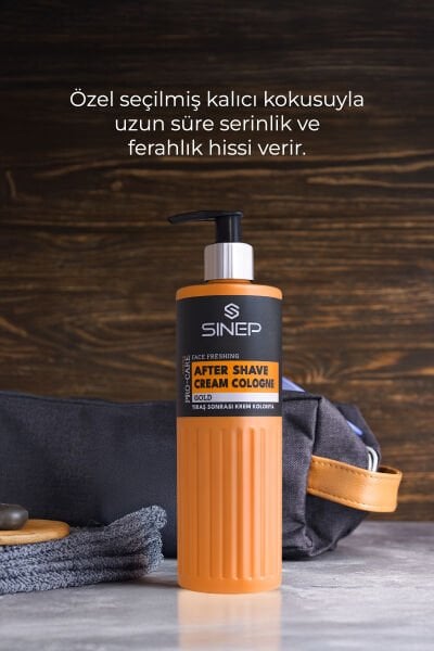 Sinep Tıraş Sonrası Krem Kolonya Gold 400 ml