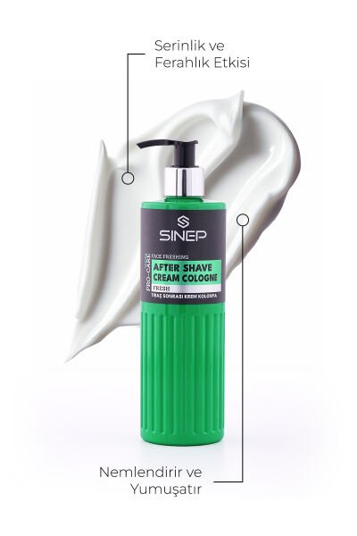 Sinep Tıraş Sonrası Krem Kolonya Fresh 400 ml