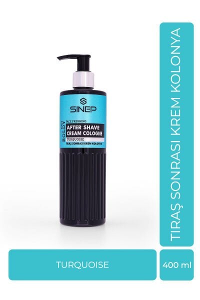 Sinep Tıraş Sonrası Krem Kolonya Boldy Turquoise 400 ml