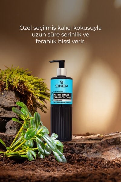 Sinep Tıraş Sonrası Krem Kolonya Boldy Turquoise 400 ml