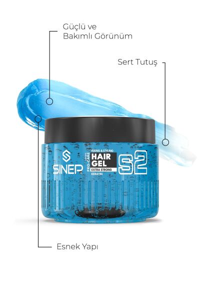 Sinep Ekstra Sert Saç Şekillendirici Jöle 700 ml