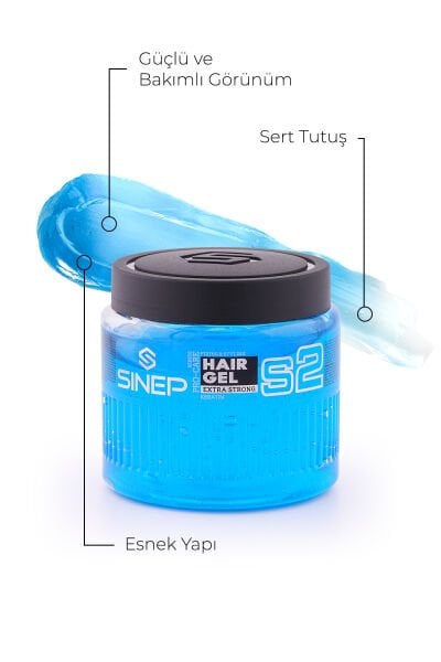 Sinep Ekstra Sert Saç Şekillendirici Jöle 700 ml