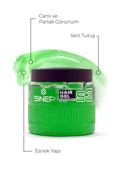 Sinep Ultra Sert Saç Şekillendirici Jöle 700 ml