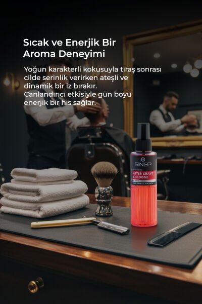 Sinep Tıraş Sonrası Kolonya Flame 400 ml
