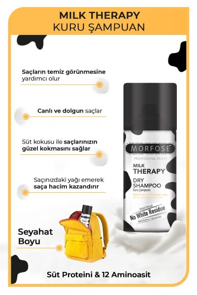 Morfose Milk Therapy Kuru Şampuan 90 ml