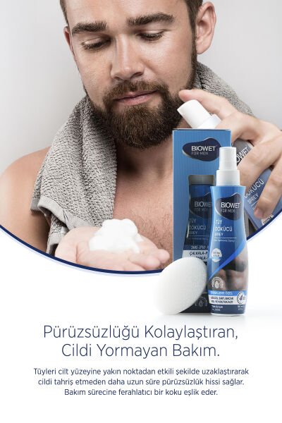 Biowet Erkeklere Özel Tüy Dökücü Sprey 150 ml