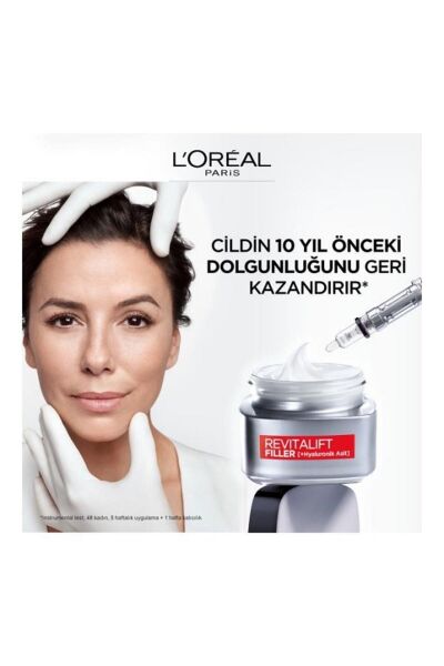 Loreal Paris Revitalift Filler Gündüz Nemlendirici Krem 50 ml