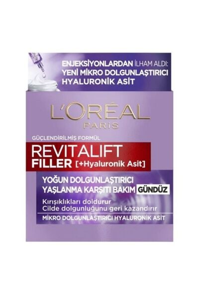 Loreal Paris Revitalift Filler Gündüz Nemlendirici Krem 50 ml