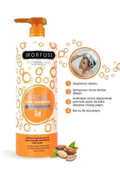 Morfose Argan Şampuan 1000 ml