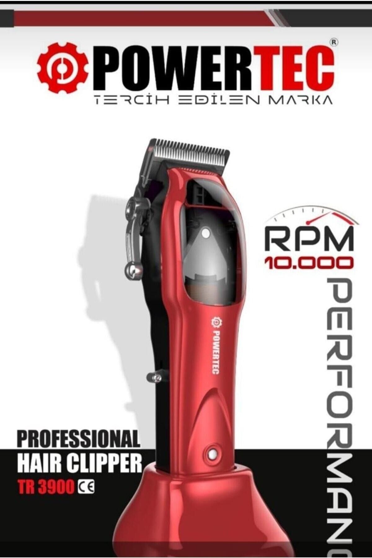 Powertec TR-3900 Saç Sakal Kesim Makinası 10.000 RPM