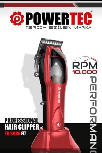 Powertec TR-3900 Saç Sakal Kesim Makinası 10.000 RPM