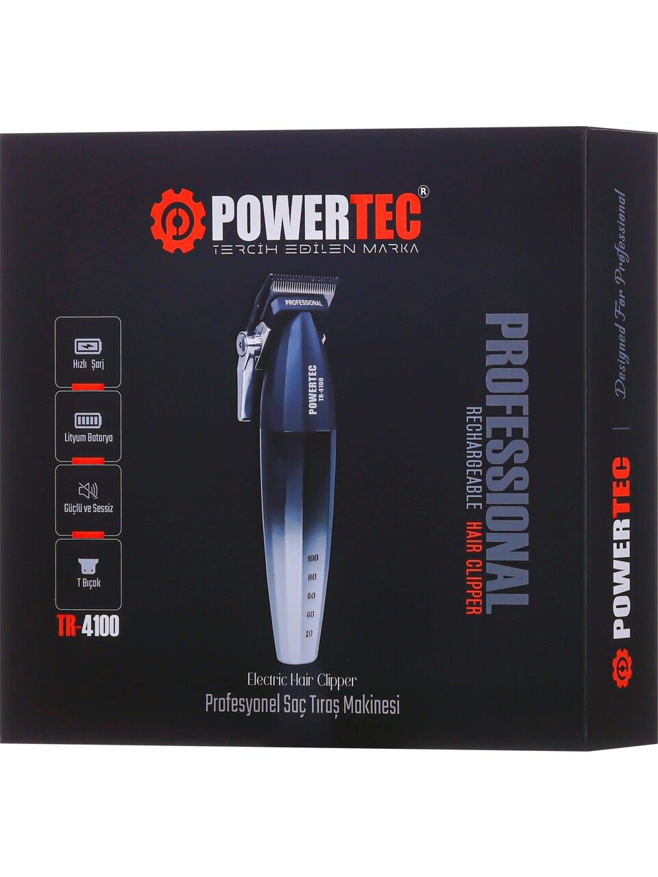 Powertec TR-4100 Saç Traş Makinesi