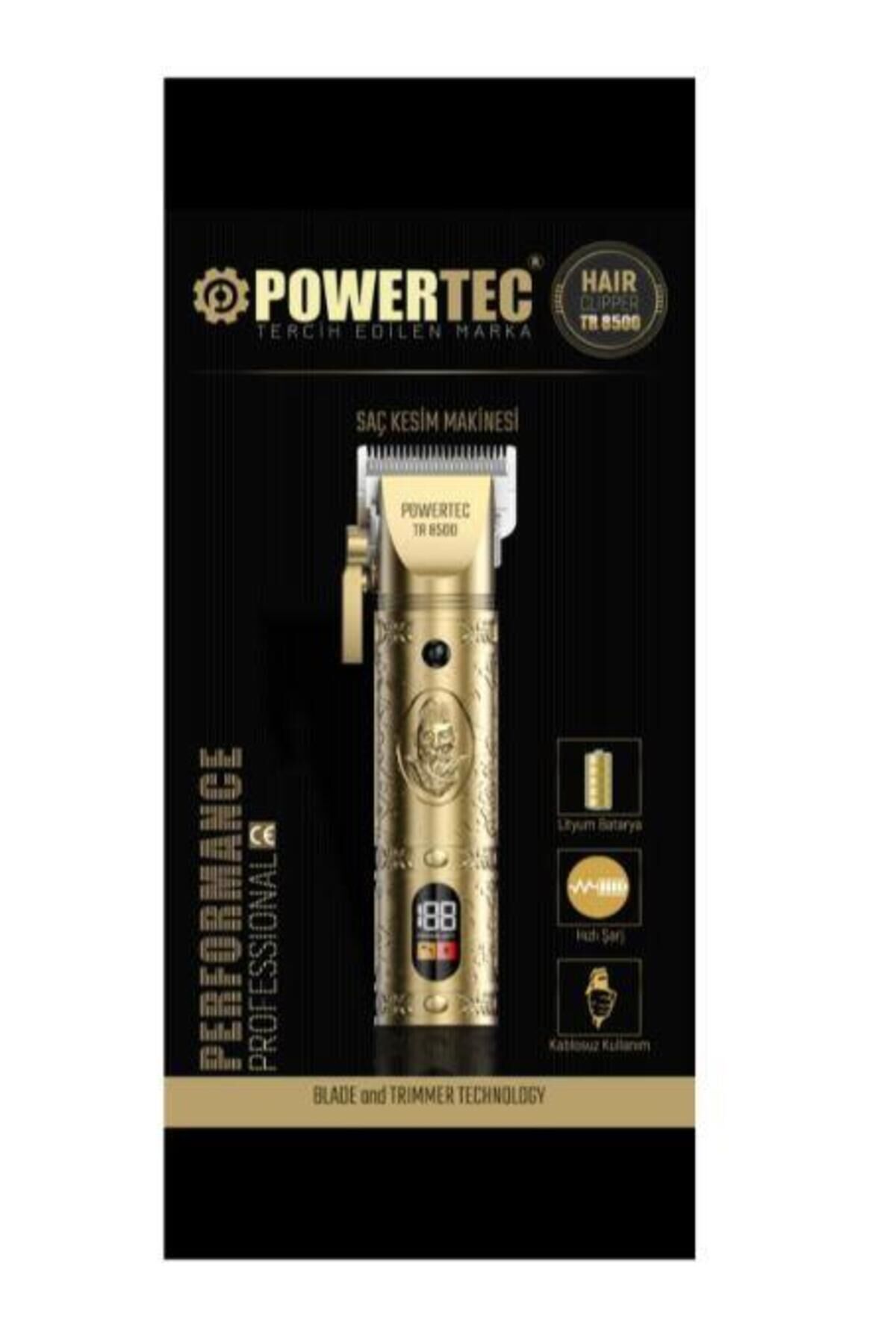 Powertec TR-8500 Saç Sakal Tıraş Makinası