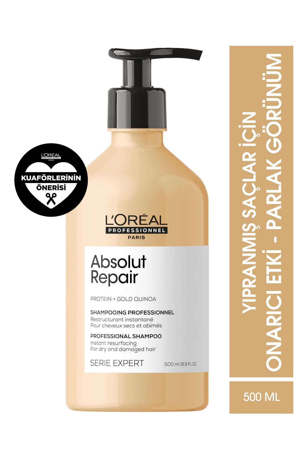 Loreal Professionnel Serie Expert Absolut Repair Yıpranmış Saçlar Için Onarıcı Şampuan 500 Ml