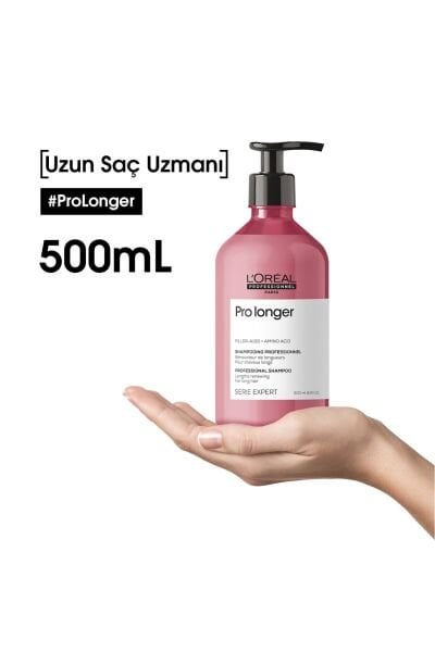 Loreal Professionnel Serie Expert Pro Longer Saç Boylarının Görünümünü Yenileyici Şampuan 500 Ml