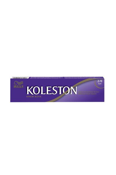KOLESTON SAÇ BOYASI TÜP 2/0 SİYAH