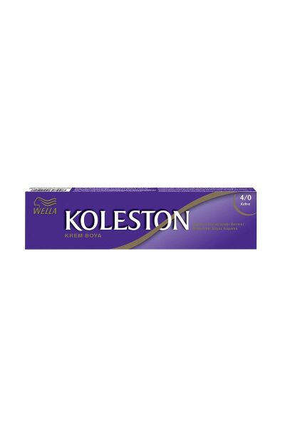 KOLESTON SAÇ BOYASI TÜP 4/0 KAHVE