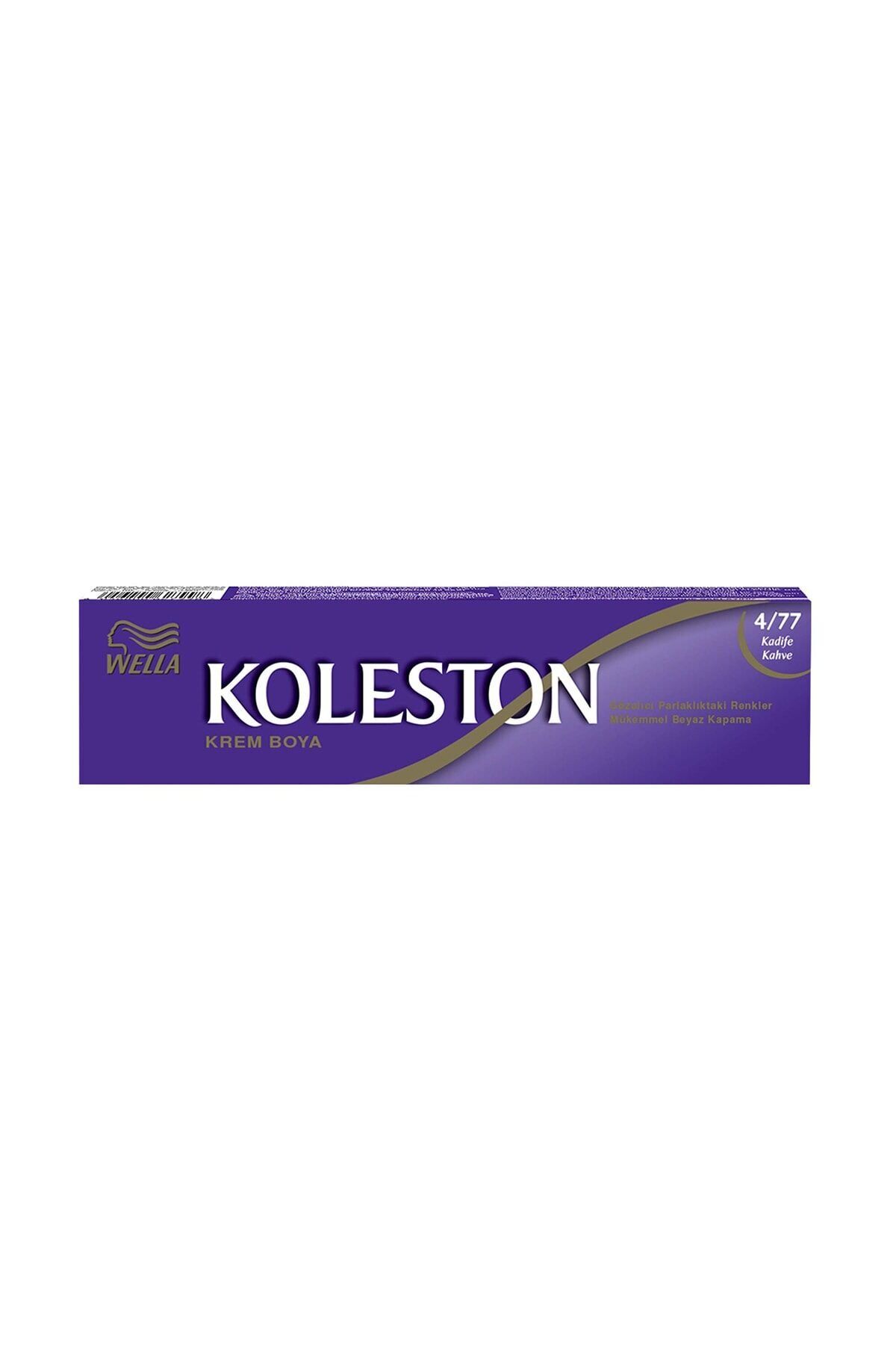 KOLESTON SAÇ BOYASI TÜP 4/77 KADİFE KAHVE