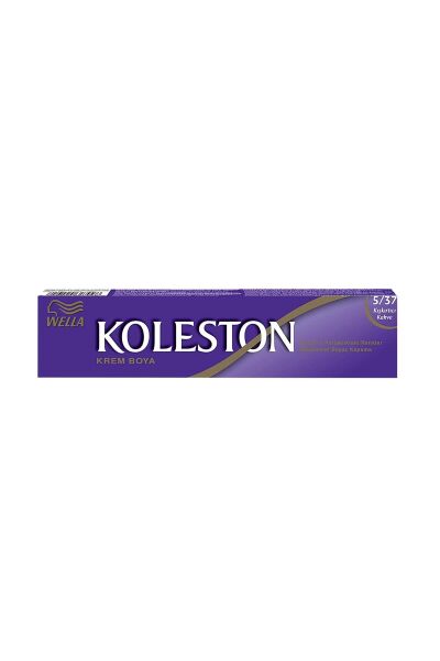 KOLESTON SAÇ BOYASI TÜP 5/37 KIŞKIRTCI KAHVE