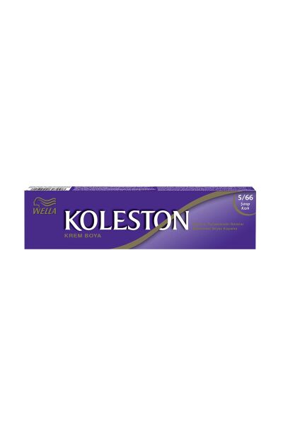 KOLESTON SAÇ BOYASI TÜP 5/66 ŞARAP KIZILI