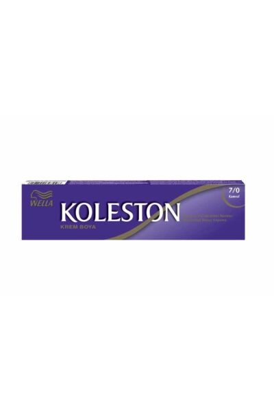 KOLESTON SAÇ BOYASI TÜP 7/0 KUMRAL