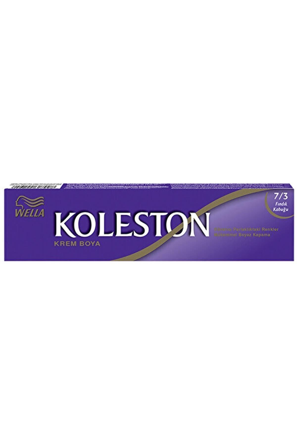 KOLESTON SAÇ BOYASI TÜP 7/3 FINDIK KABUĞU