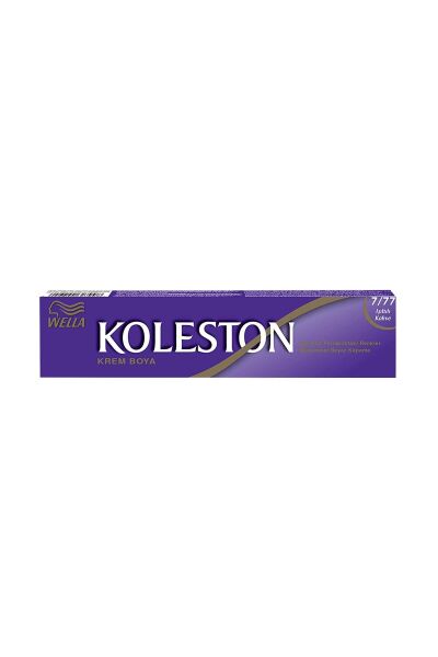 KOLESTON SAÇ BOYASI TÜP 7/77 IŞILTILI KAHVE