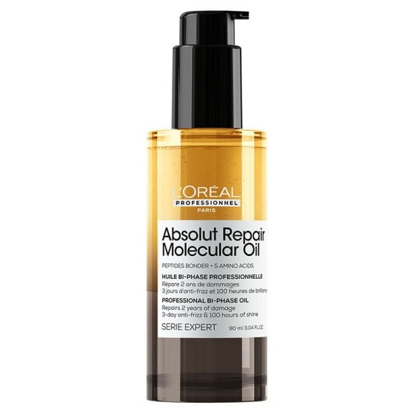 Loreal Professionnel Paris Serie Expert Absolut Repair Molecular Çift Fazlı Profesyonel Bakım Yağı 90 ml