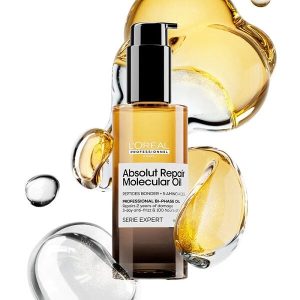 Loreal Professionnel Paris Serie Expert Absolut Repair Molecular Dual Oil Saç Bakım Yağı 30 ml