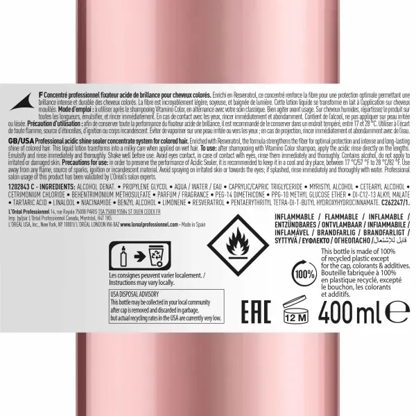 Loreal Professionnel Paris Serie Expert Vitamino Color Renk Koruyucu Parlaklık Konsantresi 400 ml
