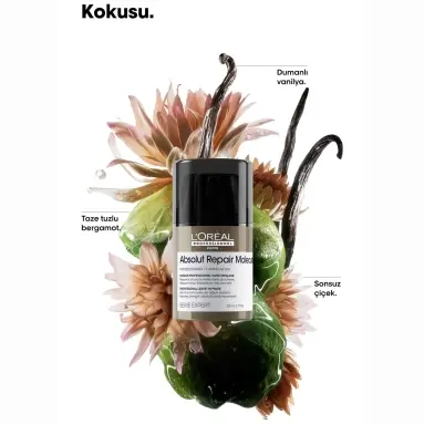 Loreal Professionnel Paris Serie Expert Absolut Repair Molecular Tüm Yıpranmış Saçlar İçin Durulanmayan Maske 50 ml
