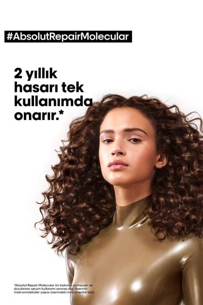 Loreal Professionnel Paris Serie Expert Absolut Repair Molecular Tüm Yıpranmış Saçlar İçin Durulanmayan Maske 100 ml