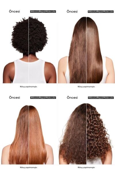 Loreal Professionnel Paris Serie Expert Absolut Repair Molecular Tüm Yıpranmış Saçlar İçin Durulanmayan Maske 100 ml