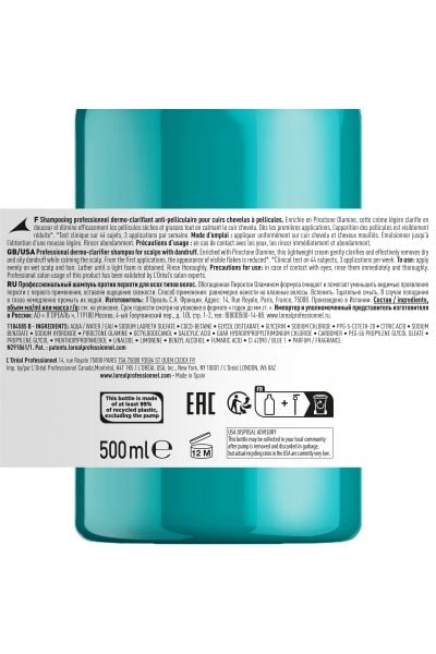Loreal Professionnel Paris Serie Expert Scalp Advanced Kepek Karşıtı Profesyonel Şampuan 500 ml