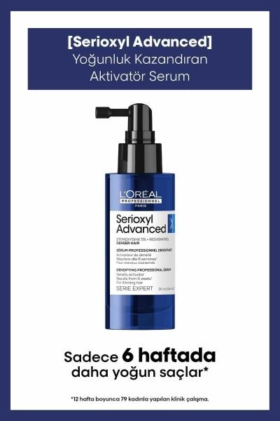 Loreal Professionnel Paris Serie Expert Serioxyl Advanced İncelmiş Saç Telleri için Yoğunluk Kazandıran Serum 90 ml