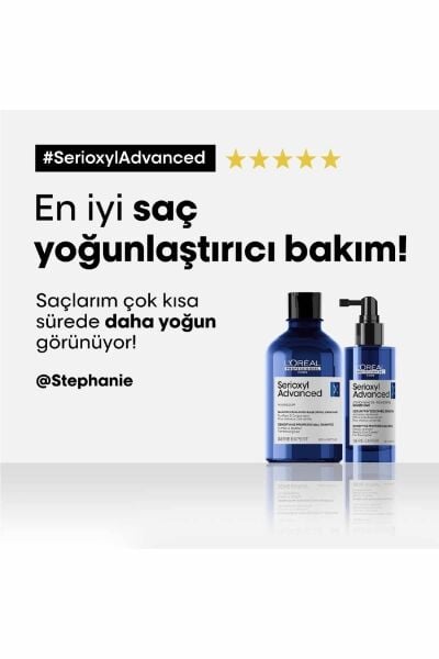 Loreal Professionnel Paris Serie Expert Serioxyl Advanced İncelmiş Saç Telleri için Yoğunluk Kazandıran Serum 90 ml