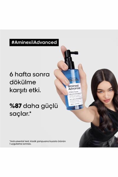 Loreal Professionnel Paris Serie Expert Aminexil Advanced Daha Gür & Daha Güçlü Saçlar için Dökülme Karşıtı Güçlendirici Aktivatör Serum 90 ml