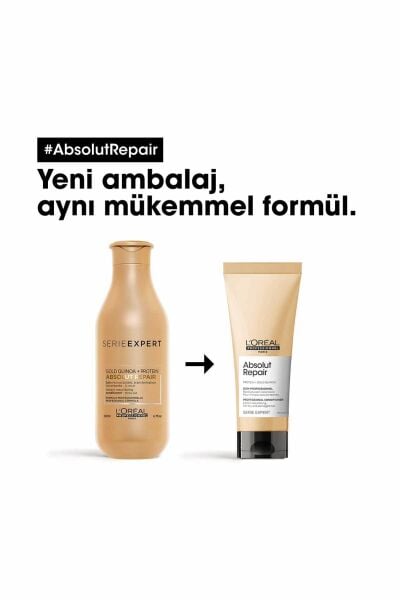 Loreal Professionnel Paris Serie Expert Absolut Repair Yıpranmış Saçlar İçin Onarıcı Saç Bakım Kremi 200 ml