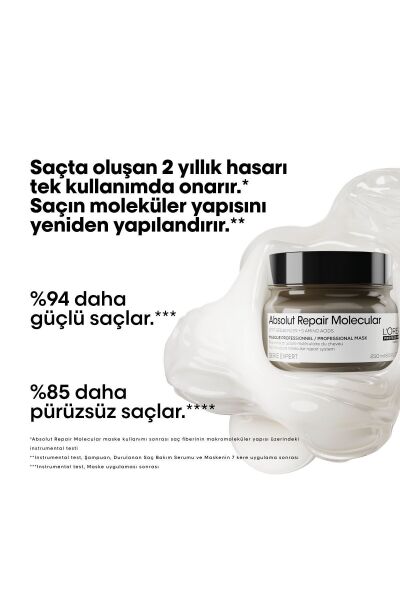 Loreal Professionnel Paris Serie Expert Absolut Repair Molecular Saç Maskesi 250 ml
