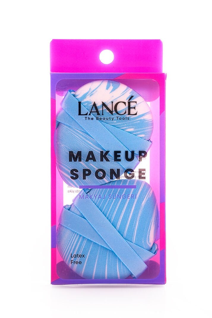 Lancé Professional Makyaj Süngeri Transparan İnce 2li Renkli