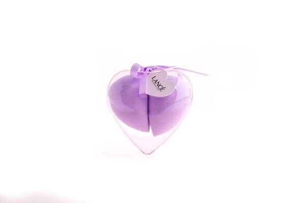 Lancé Professional Makyaj Süngeri Kalpli Lüx 2li Renkli