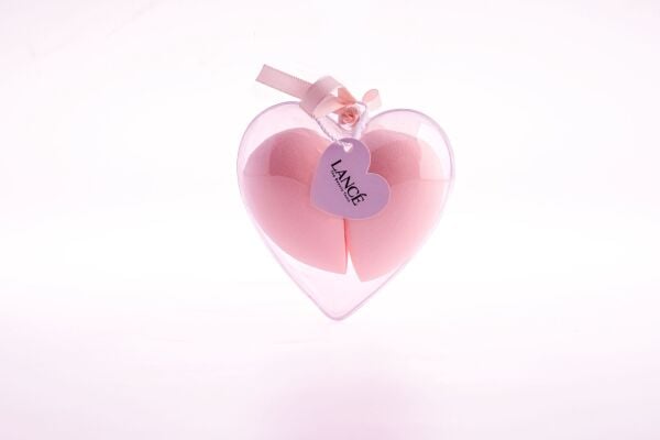 Lancé Professional Makyaj Süngeri Kalpli Lüx 2li Renkli