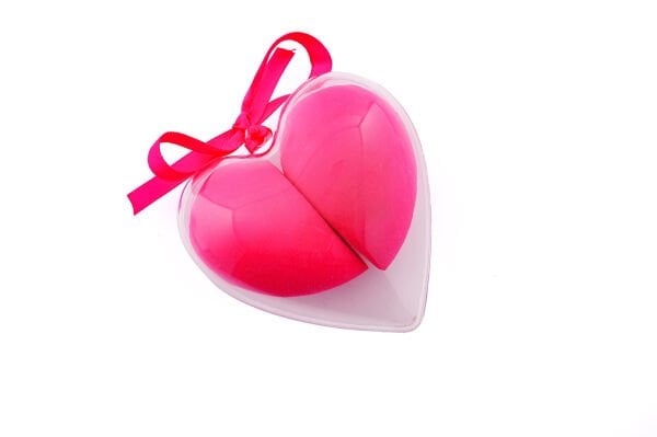 Lancé Professional Makyaj Süngeri Kalpli Lüx 2li Renkli