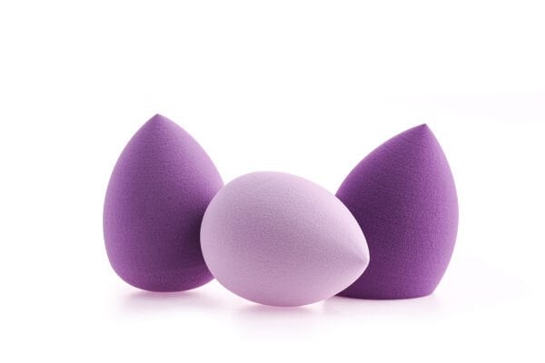 Lancé Professional Makyaj Sünger Seti 3lü Kalp Kutulu Renkli