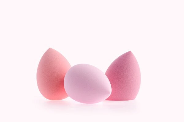 Lancé Professional Makyaj Sünger Seti 3lü Kalp Kutulu Renkli