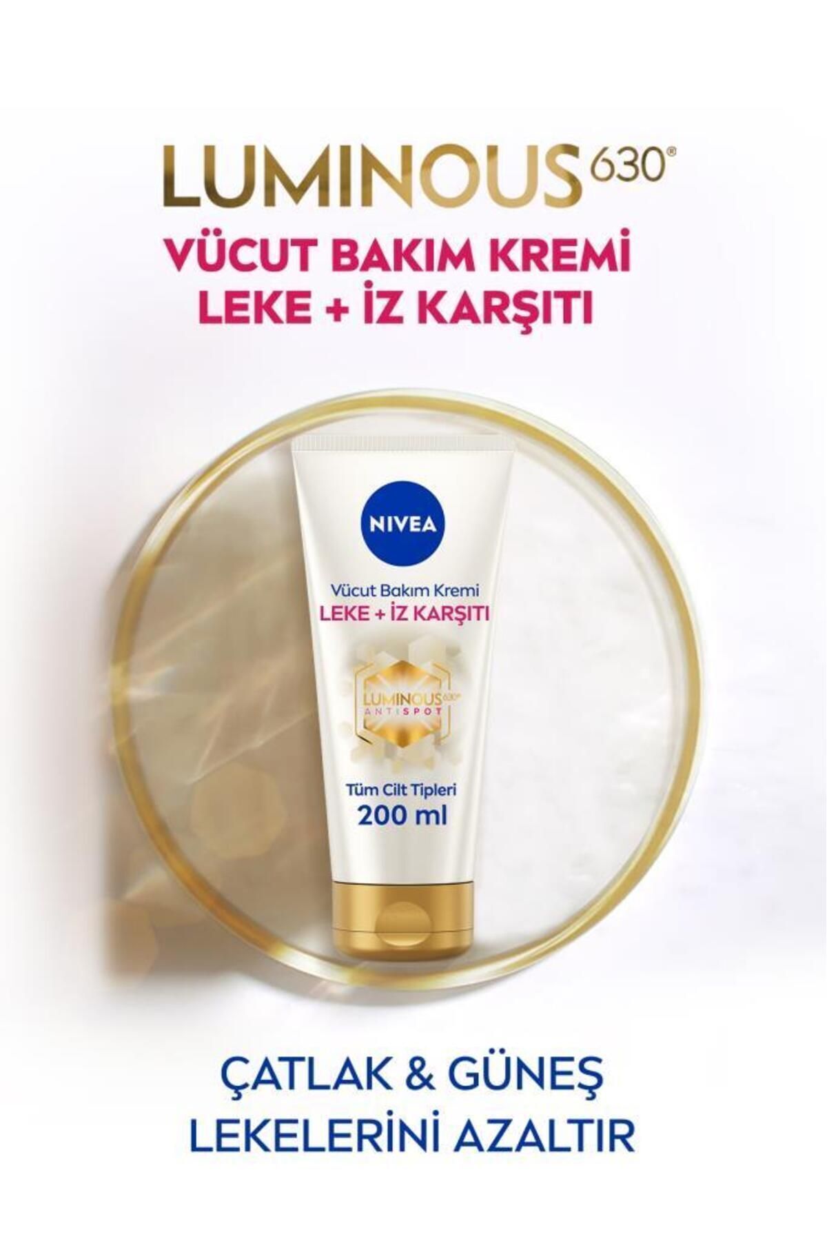 Nivea Luminous Leke Ve Iz Karşıtı Vücut Bakım Kremi 200 ml