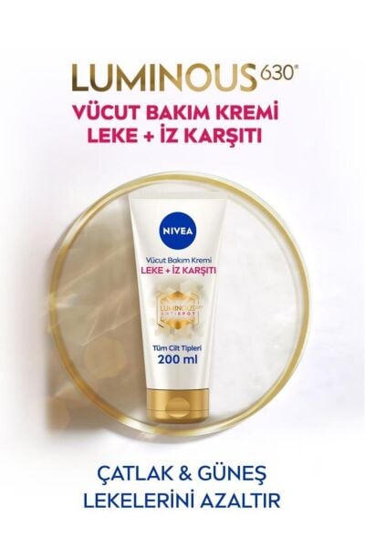 Nivea Luminous Leke Ve Iz Karşıtı Vücut Bakım Kremi 200 ml
