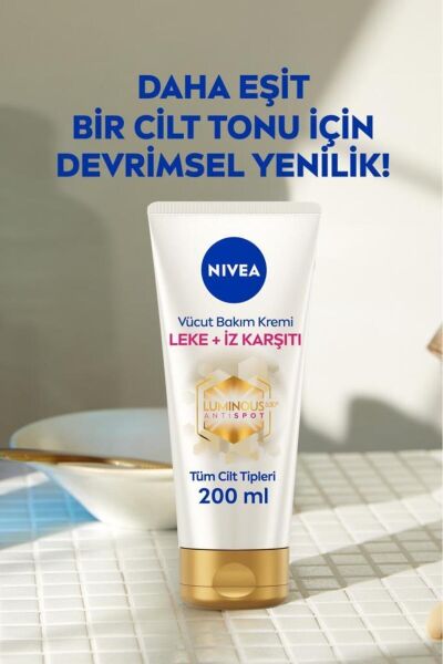 Nivea Luminous Leke Ve Iz Karşıtı Vücut Bakım Kremi 200 ml