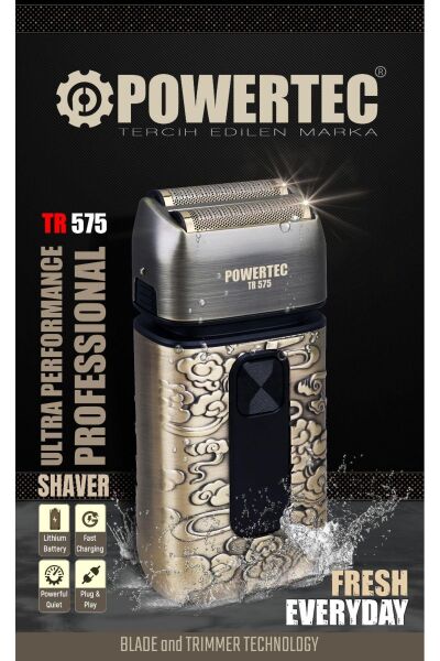 Powertec TR-575 Günlük Sakal Tıraş Makinesi