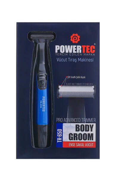 Powertec TR-650 Vücut Tıraş Makinesi